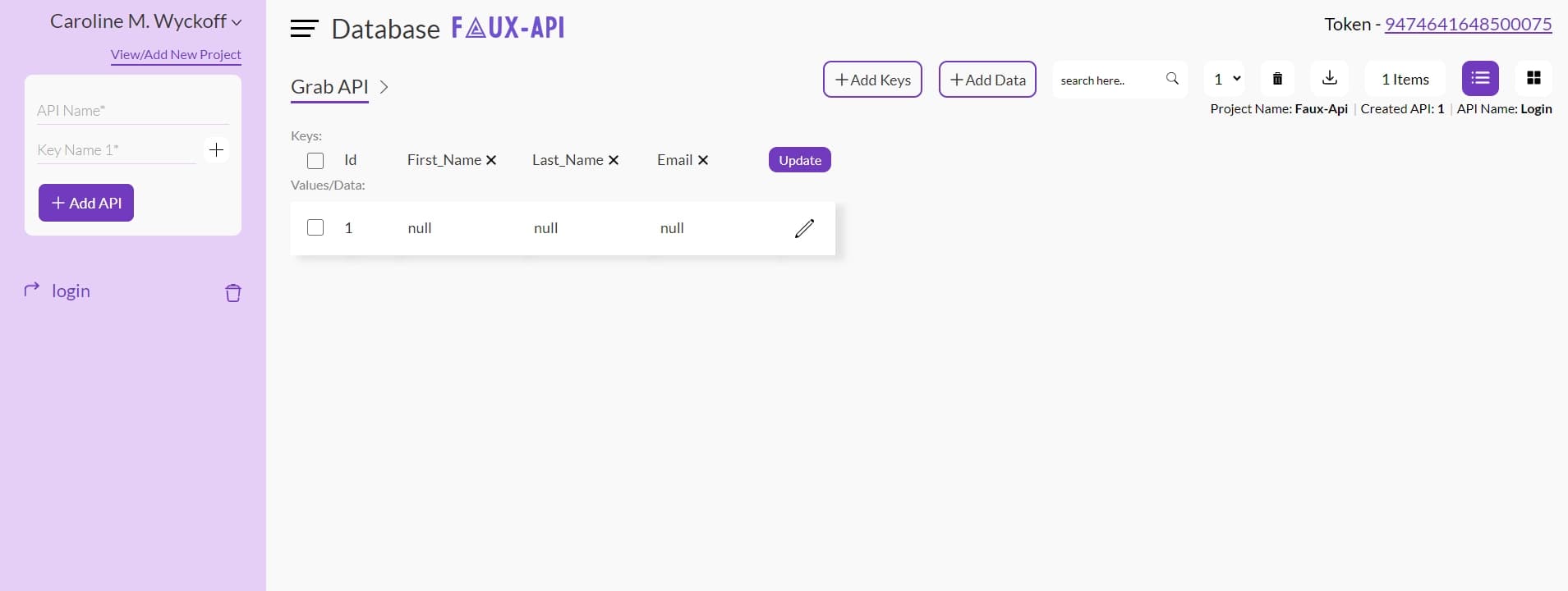 Create Your API